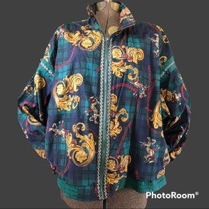 Vintage Active Exchange Gucci & Versace Vibes Windbreaker-XL